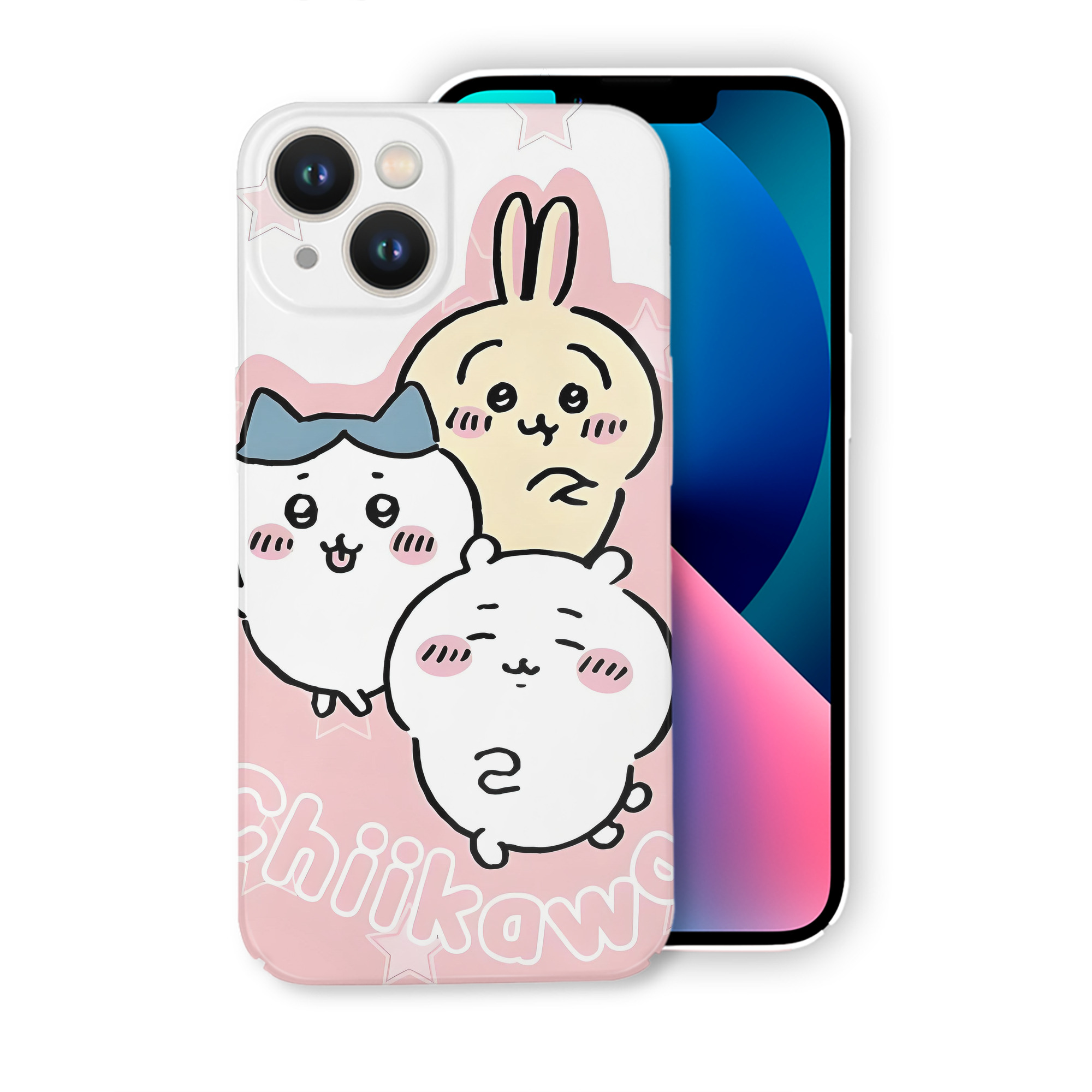 （画像用） ちいかわ Chii-kawa 【iPhone 14シリーズ対応】ハードケース